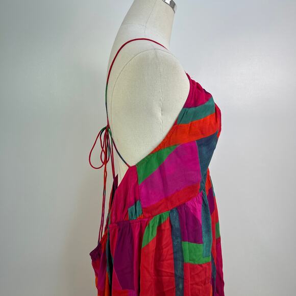 Anthropologie Alani Maxi Cover-Up Red Dress - Picture 4 of 9